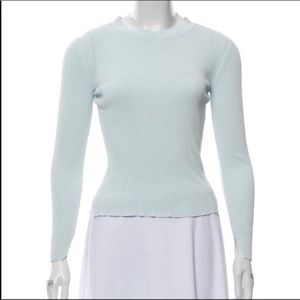 Rag and Bone Sky Blue Crew Neck Size S